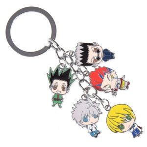 Hunter X Hunter Cartoon Anime Metal Charm Keychain